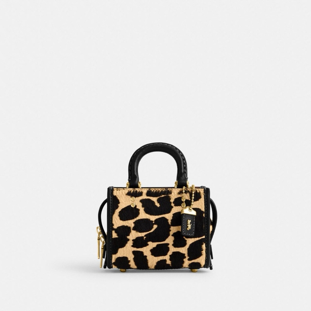 Coach Leopard Print Mini Bag